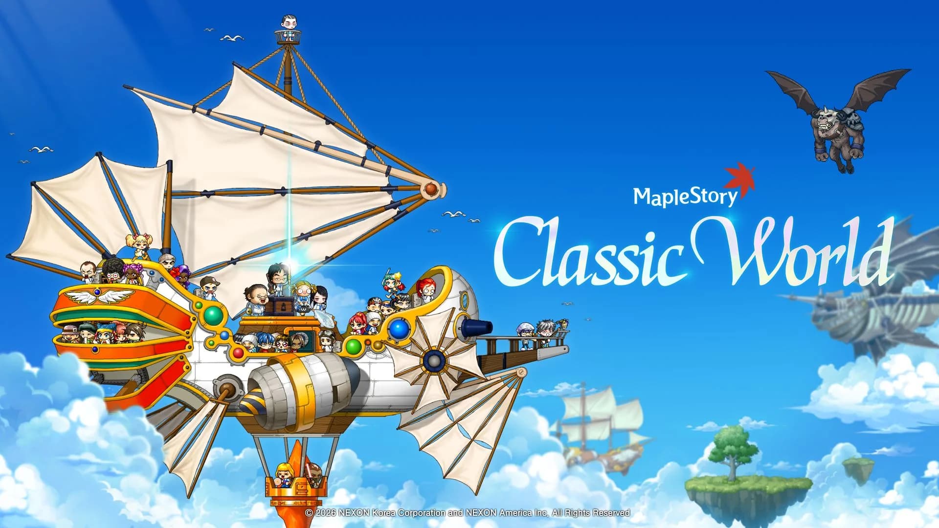 MapleStory Classic World abre el 6 de octubre para fundadores y el 21 para todos
