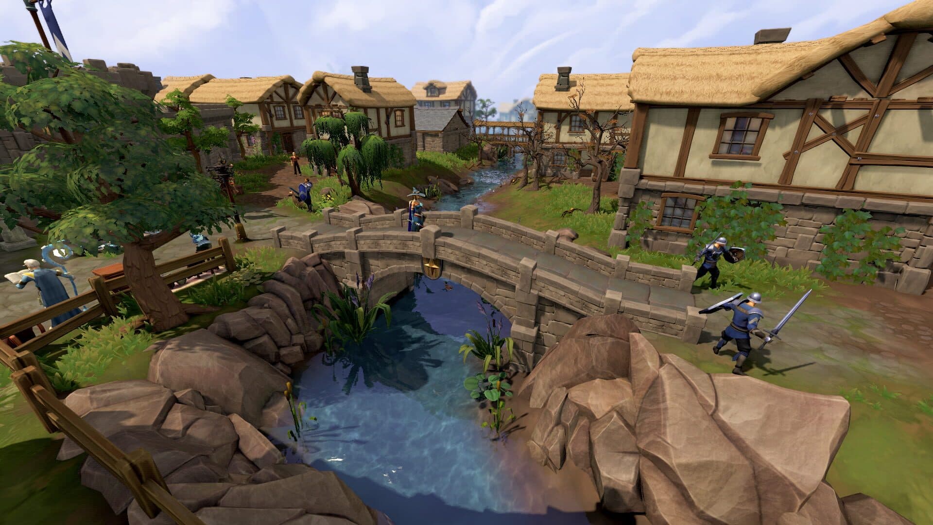 El mundo de fantasía de RuneScape 3, sobre el motor NXT.