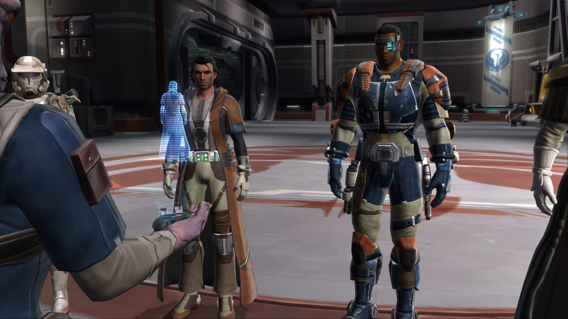 El choque entre la República y el Imperio Sith es el telón de fondo de todo.